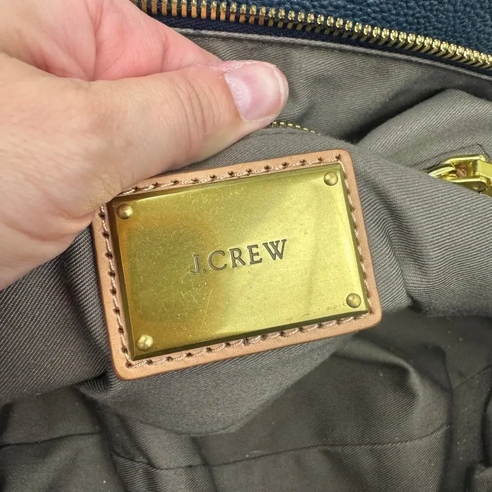 J. Crew Biennial Leather Satchel
